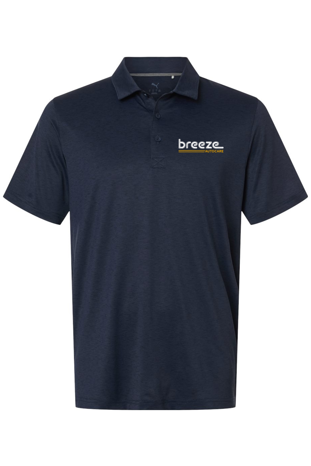 Men's Icon Heather Polo - Breezee Logo