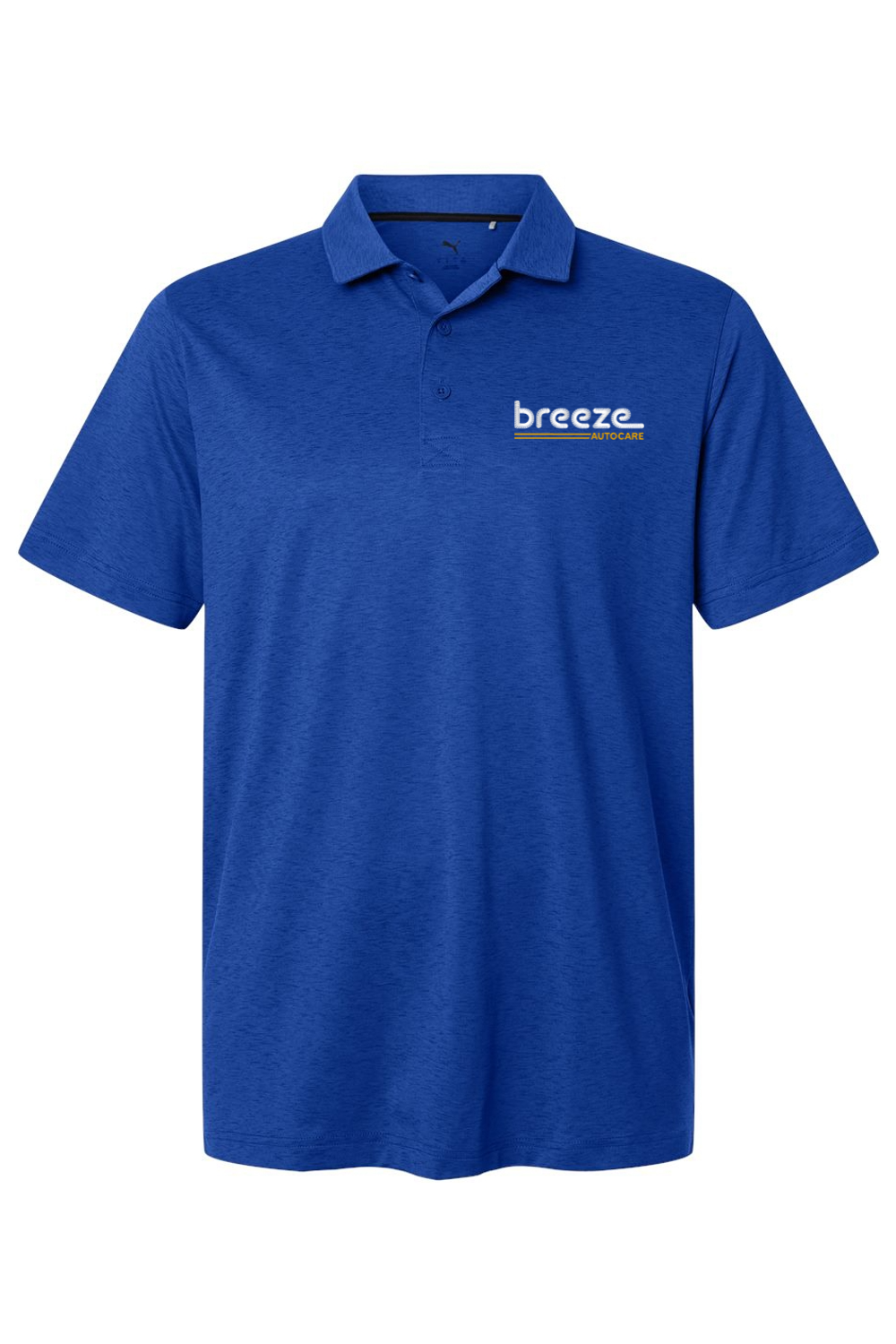 Men's Icon Heather Polo - Breezee Logo