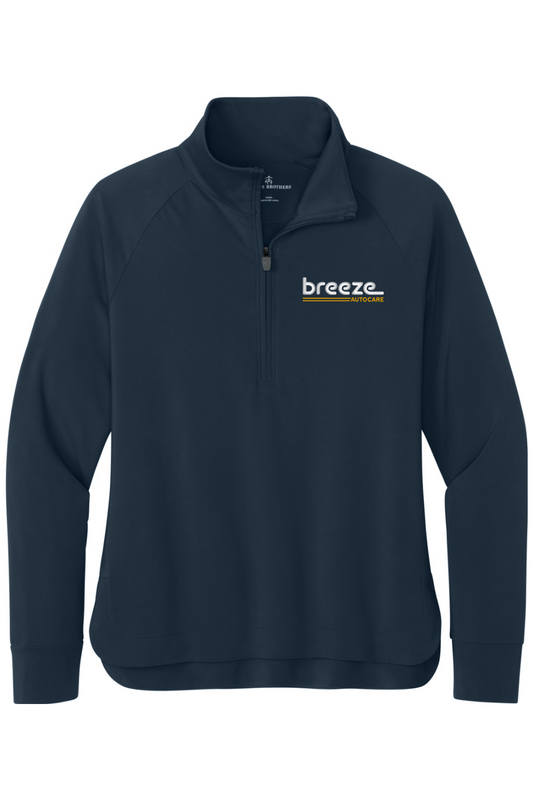 Women's Luxe Performance 1/4-Zip - Breeze Autocare