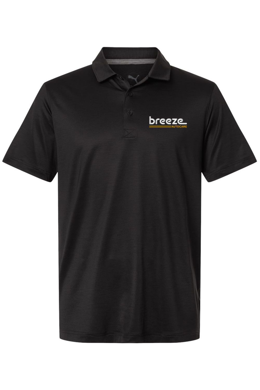 Men's Icon Heather Polo - Breezee Logo