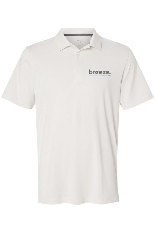 Men's Icon Heather Polo - Breezee Logo