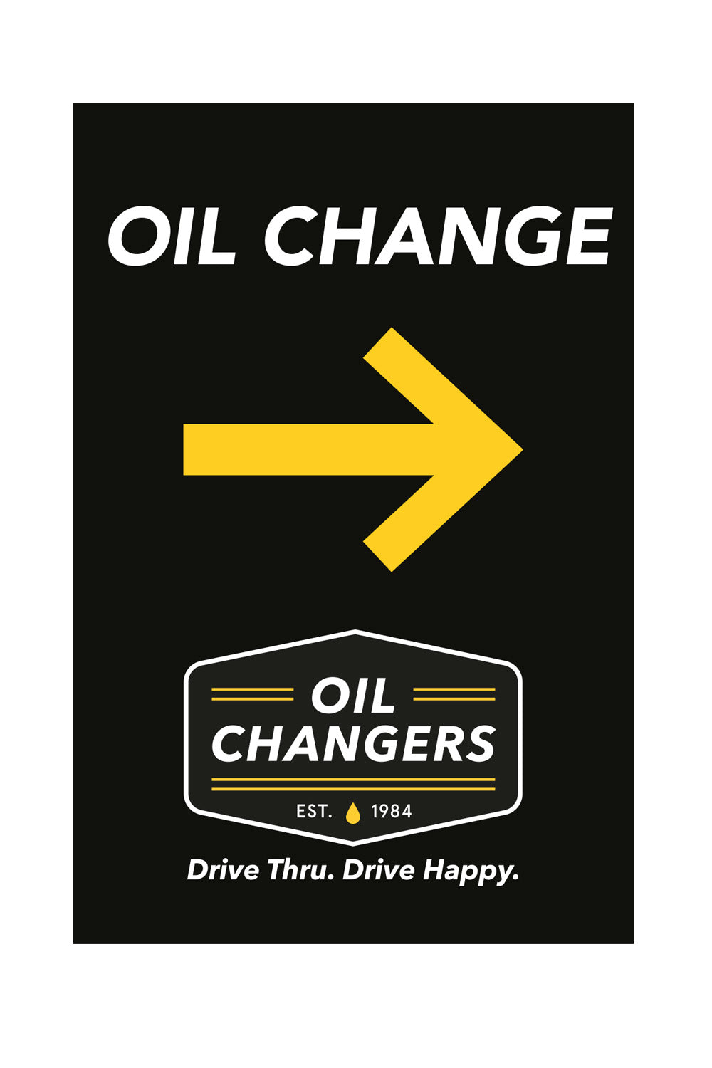 A-Frame Replacement Signboard (Single-Sided)