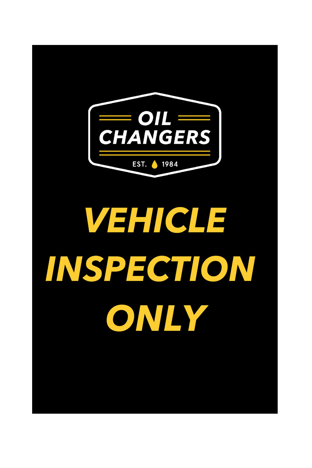 A-Frame Replacement Signboard (Single-Sided)