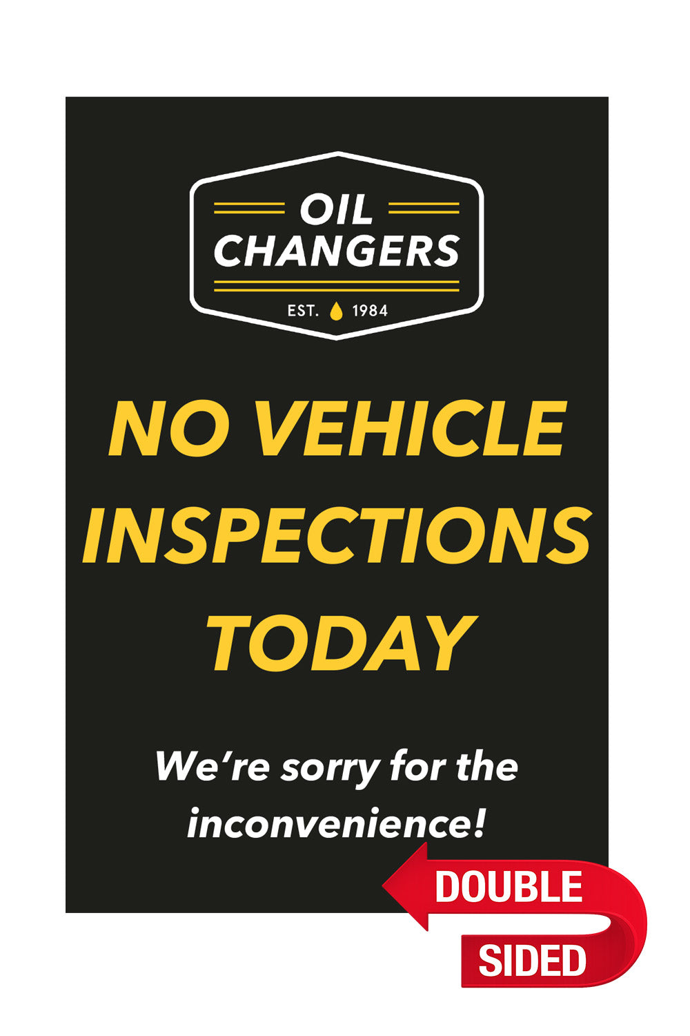 A-Frame Replacement Signboard (Double-Sided)
