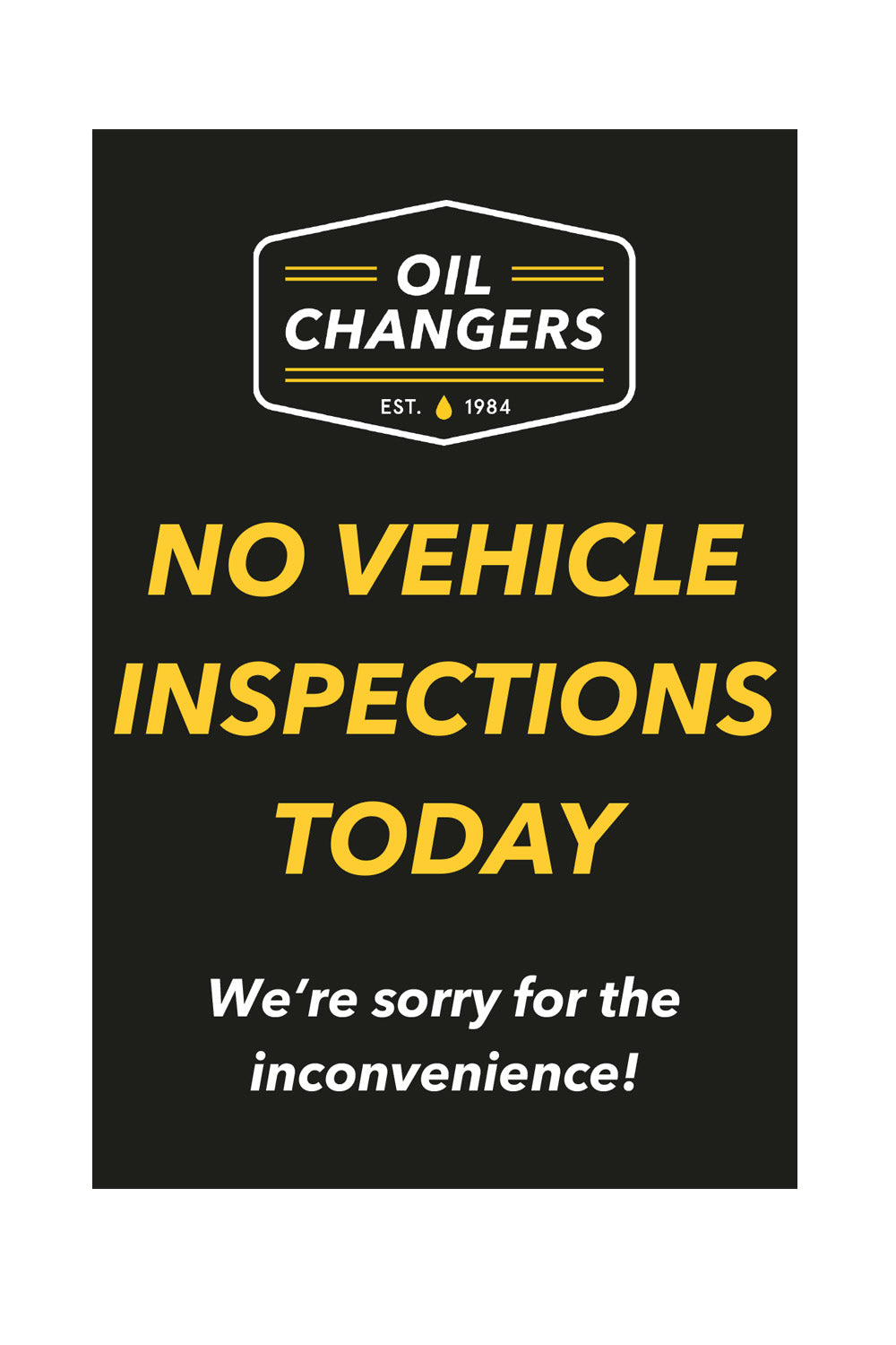 A-Frame Replacement Signboard (Single-Sided)