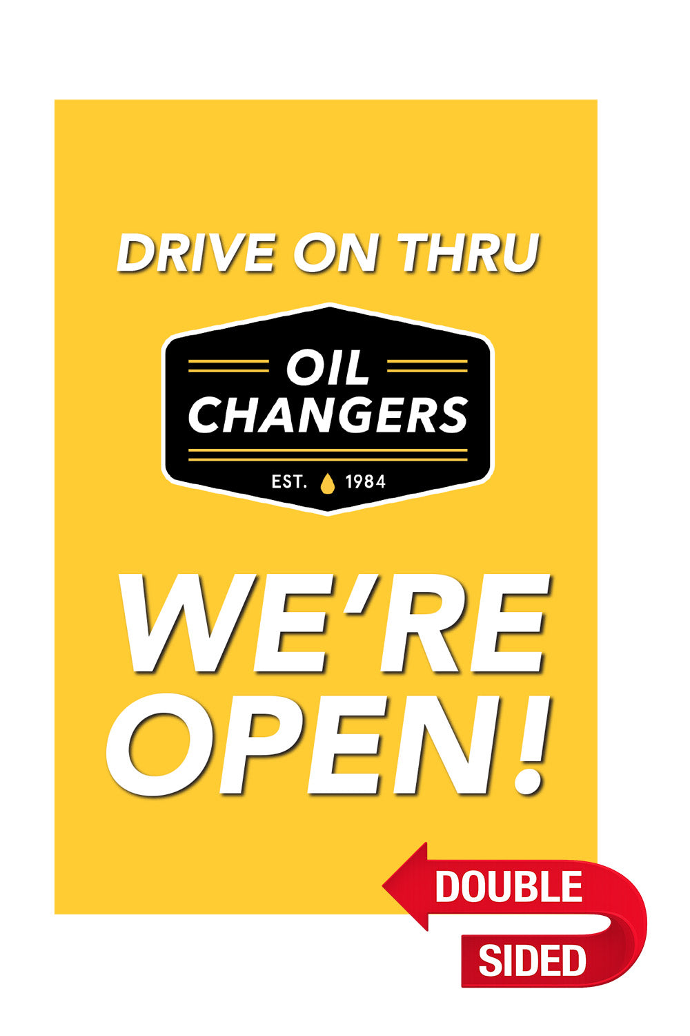 A-Frame Replacement Signboard (Double-Sided)