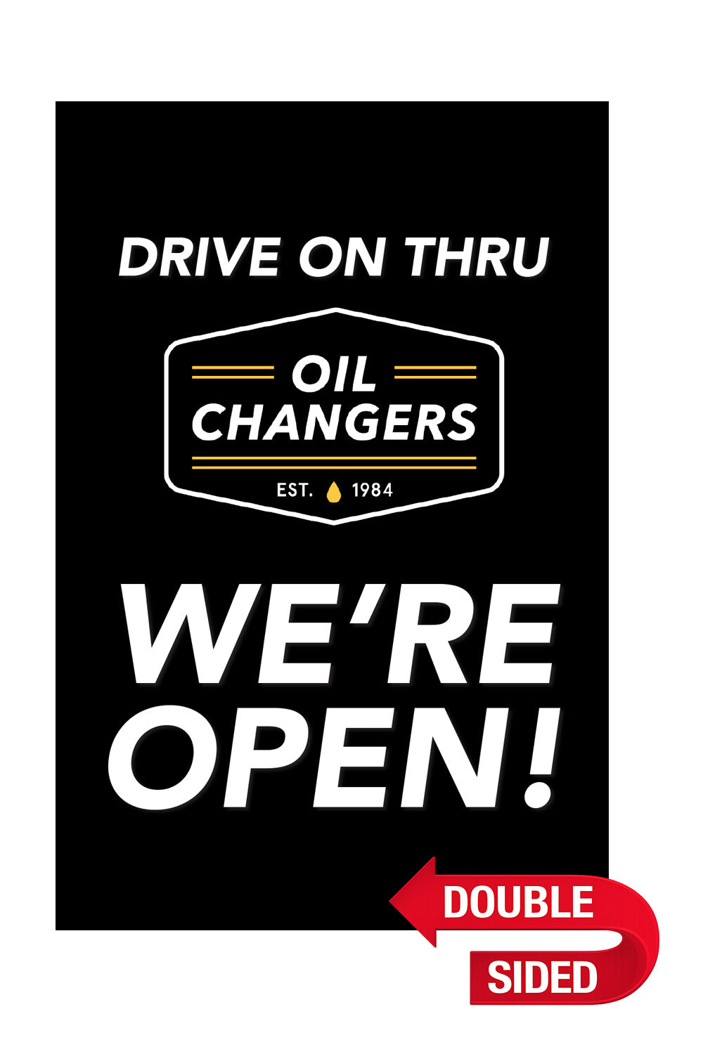 A-Frame Replacement Signboard (Double-Sided)