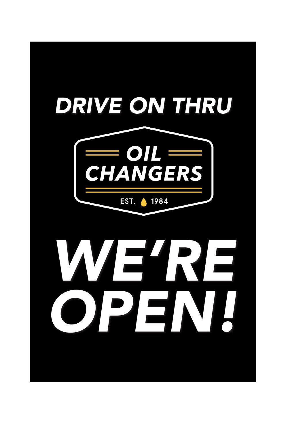 A-Frame Replacement Signboard (Single-Sided)