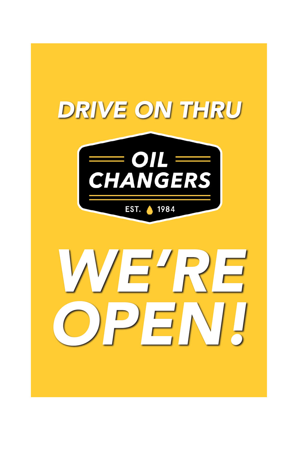 A-Frame Replacement Signboard (Single-Sided)