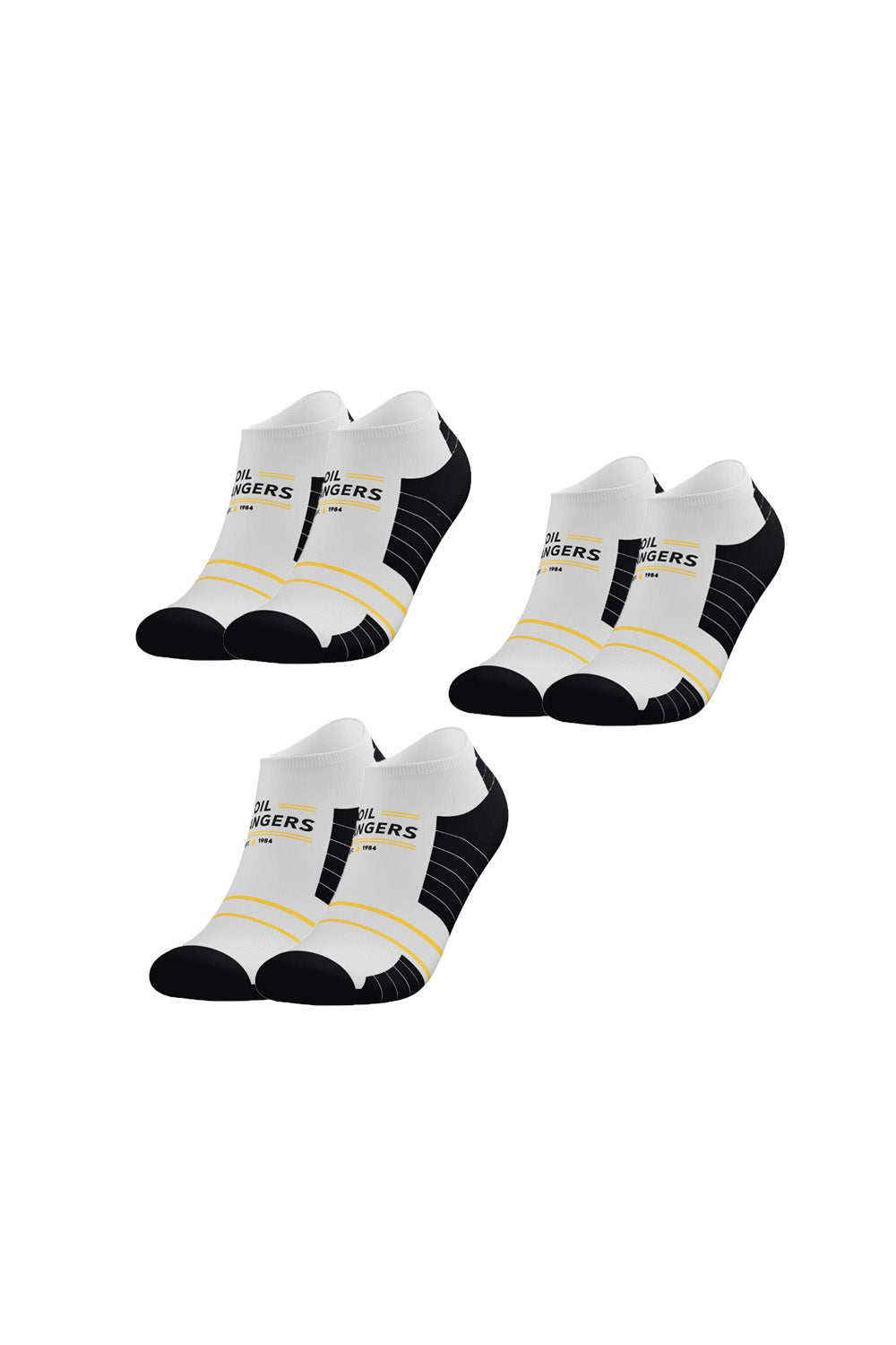 3-Pair Bundle - High-Speed Athletic Ankle Socks