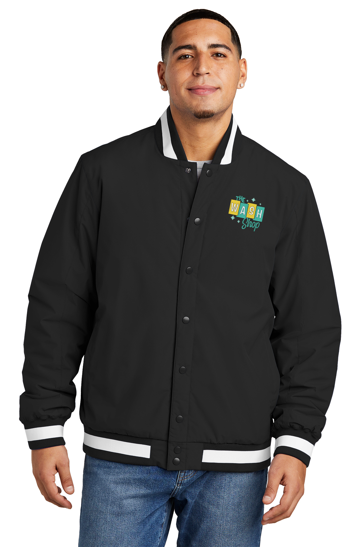 Men's Insulated Varsity Jacket - The Wash Shop