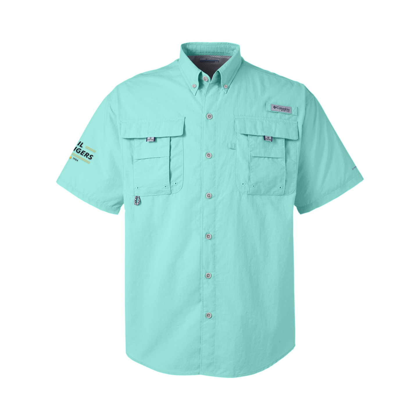 Men's Short-Sleeve Button Up Shirt