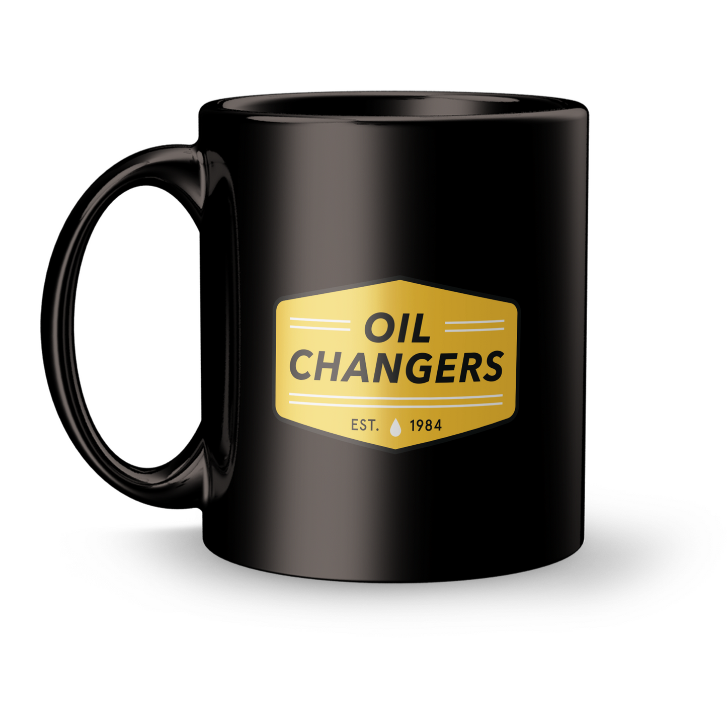 Black 11 oz. Ceramic Mug