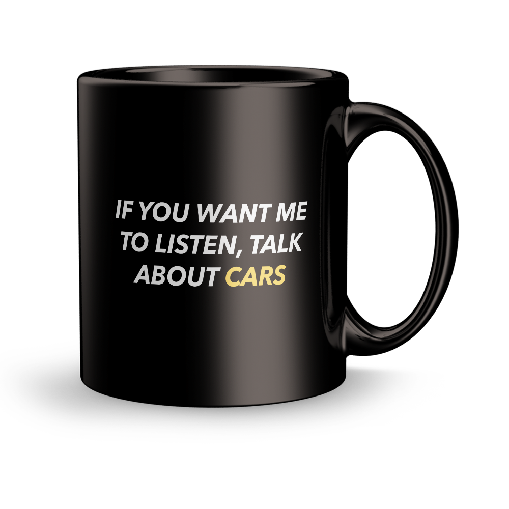 Black 11 oz. Ceramic Mug